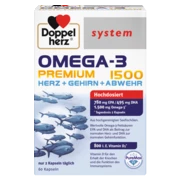 Doppelherz system OMEGA-3 PREMIUM 1500 Vedere frontală